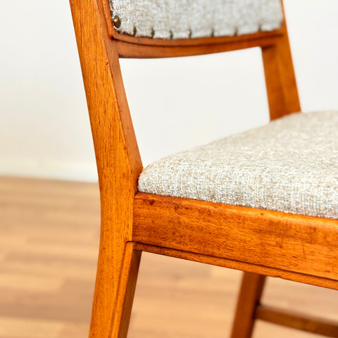 Swedish dining chairs in teak by Bertil Fridhagen for Bodafors