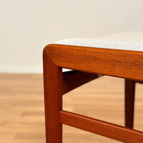 Swedish dining chairs in teak by Ulferts