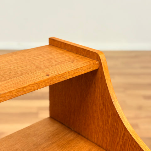Swedish side table in beech