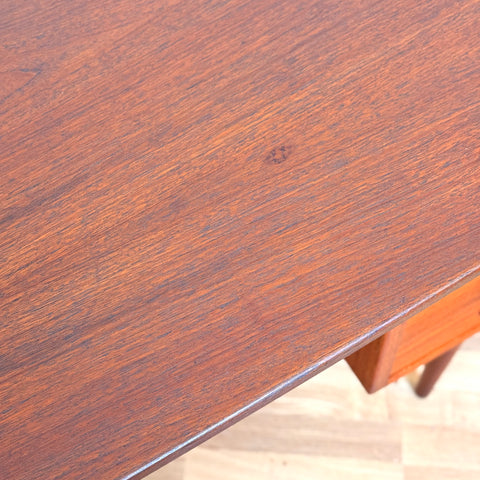 Danish writing desk in teak, 1950s-60s