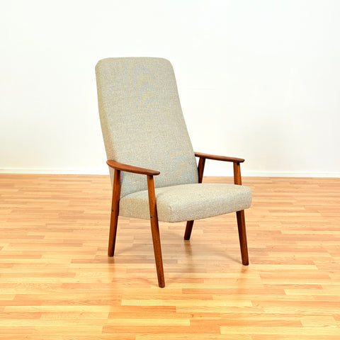 Swedish armchair in teak