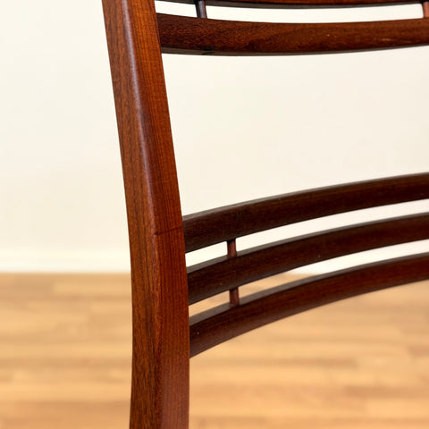 Swedish dining chairs in walnut by Svante Skogh