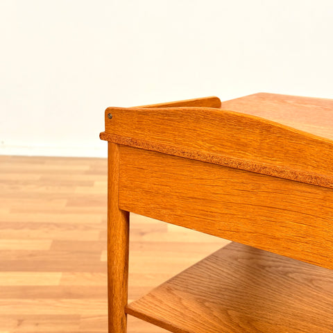 Swedish set of 2 bedside table in oak by AB Erik Andersson & Co., Rottne