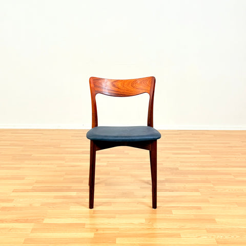Danish set of dining chairs in Santos rosewood by Harry Østergaard for Randers Møbelfabrik
