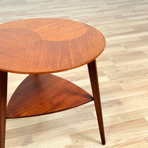 Danish teak side table by Holger Georg Jensen for Kubus