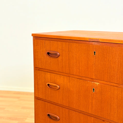 Swedish chest of drawers in teak