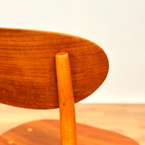 Swedish set of 4 dining chairs by Sven Erik Fryklund for Hagafors Stolfabrik