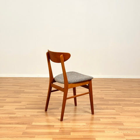 Dining chairs in teak & beech model 210 by Farstrup