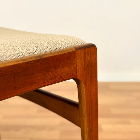 Dining chairs in teak by Erik Buch