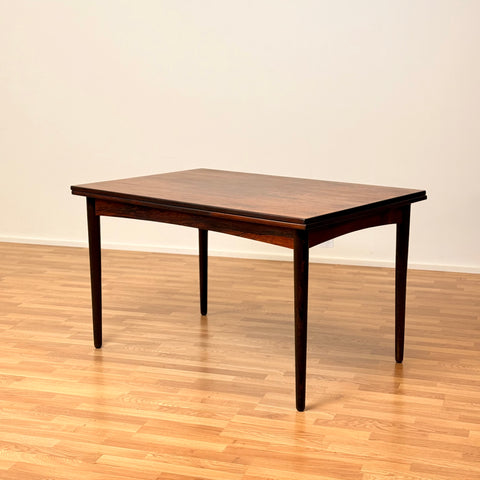 Danish dining table in Santos rosewood