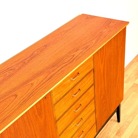 Swedish highboard in teak