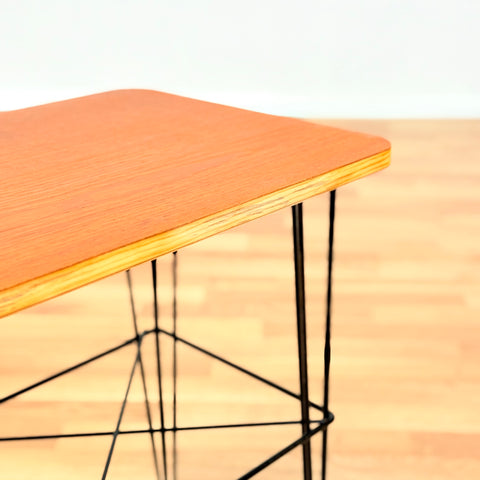 Swedish side table in teak