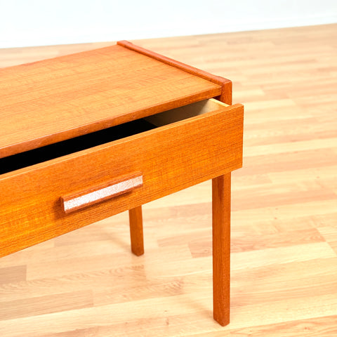 Danish side table in teak
