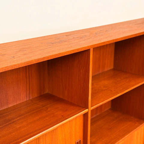 Large danish bookshelf in teak by Westergaards Møbelfabrik