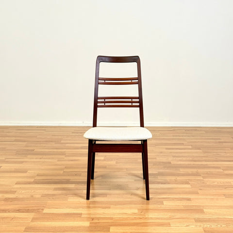 Swedish dining chairs in walnut by Svante Skogh