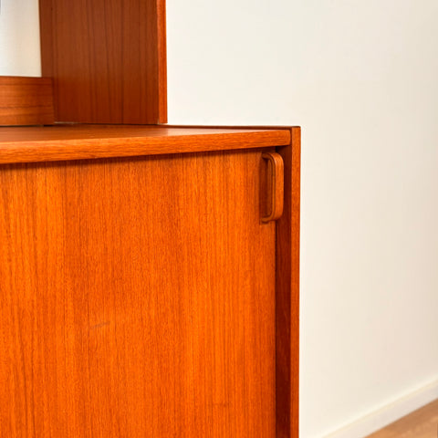 Bookshelf in teak by B. Fridhagen for Bodafors, 1960s-70s, Sweden