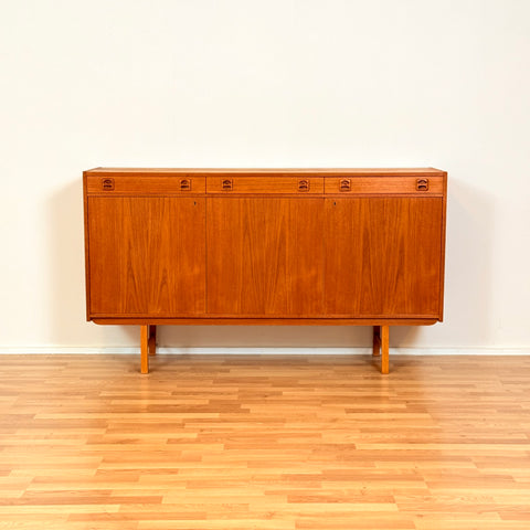 Swedish highboard in teak