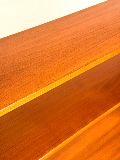 Swedish bookshelf in teak by Ulferts Tibro