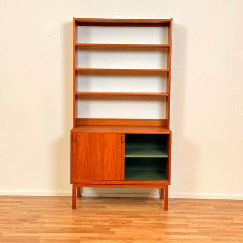 Bookshelf in teak by B. Fridhagen for Bodafors, 1960s-70s, Sweden