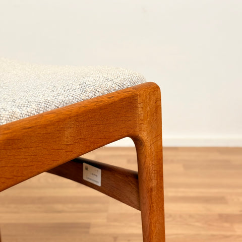 Danish set of 4 dining chairs in oak by Eric Buch