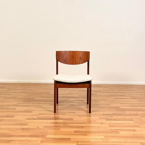 Set of 4 dining chairs in teak by Sorø Stolefabrik, 1950s-60s, Denmark
