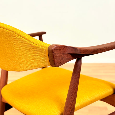 Danish armchair in walnut