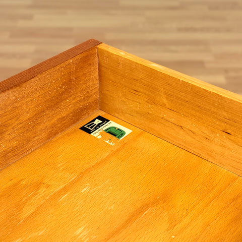 Swedish chest of drawers in teak, by Bra Bohag for Nybrofabriken AB