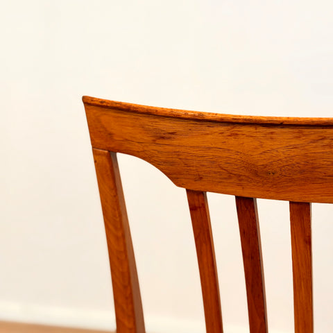 Swedish dining chairs in walnut by Svante Skogh