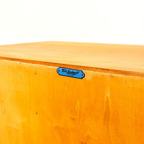 Swedish wardrobe in beech by Ferdinad Lundquist