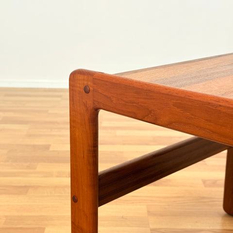 Danish nest of tables in solid teak