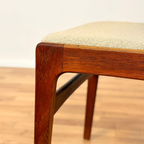 Dining chairs in teak by Erik Buch