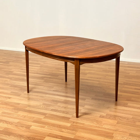 Oval dining table in teak by Svante Skogh, 1950-60s, Sweden