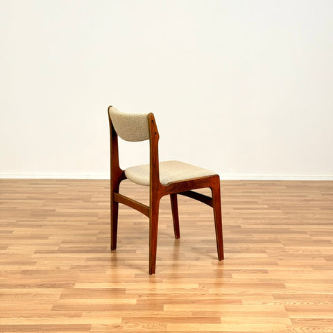 Dining chairs in teak by Erik Buch