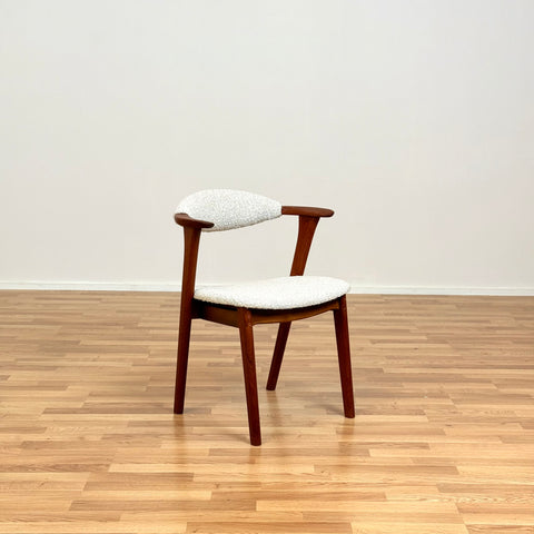 Danish armchair in teak by Erik Kirkegaard for Høng Stolefabrik