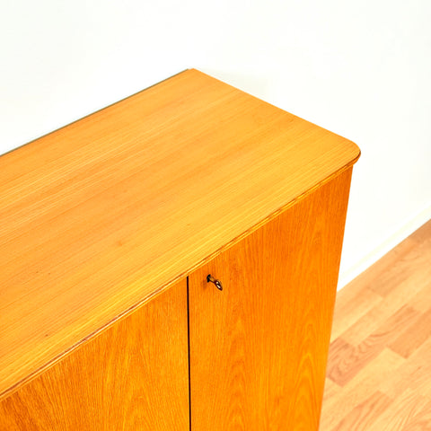 Swedish wardrobe in beech by Ferdinad Lundquist