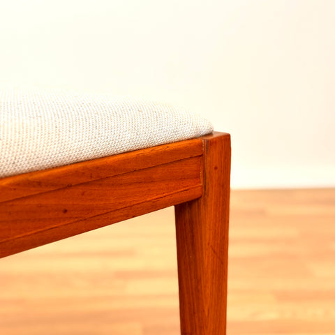 Swedish dining chairs in walnut by Svante Skogh