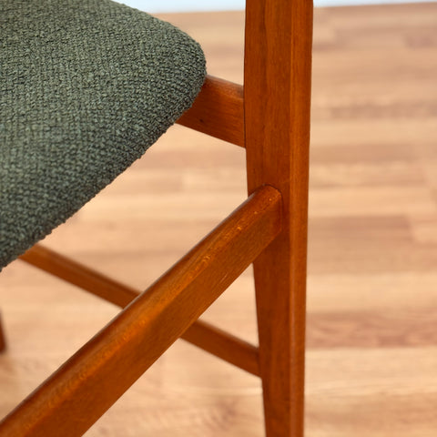 Set of 4 dining chairs in teak, 1950s-60s, Denmark