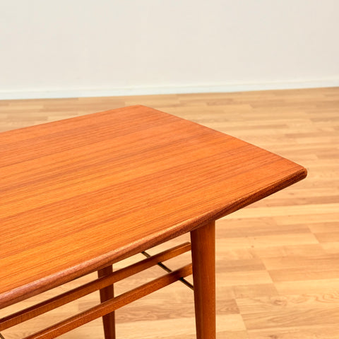 Swedish coffee table in teak & beech