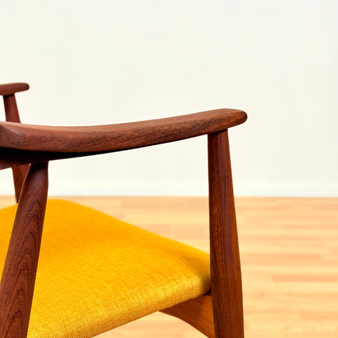 Danish armchair in walnut