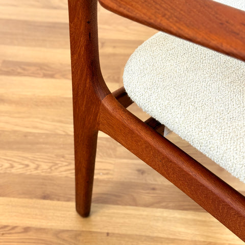 Danish set of 4 dining chairs by Erik Buch for O.D. Møbler