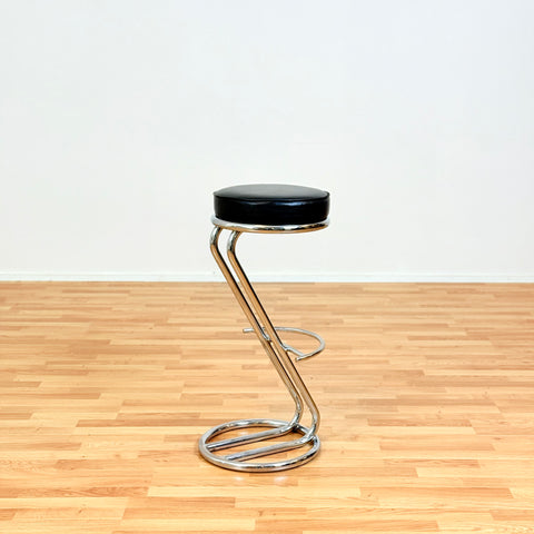 Italian pair of barstools, model "Z"