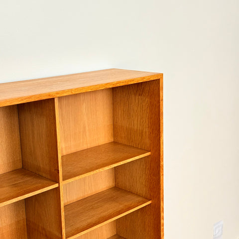 Reserved Swedish bookshelf in oak