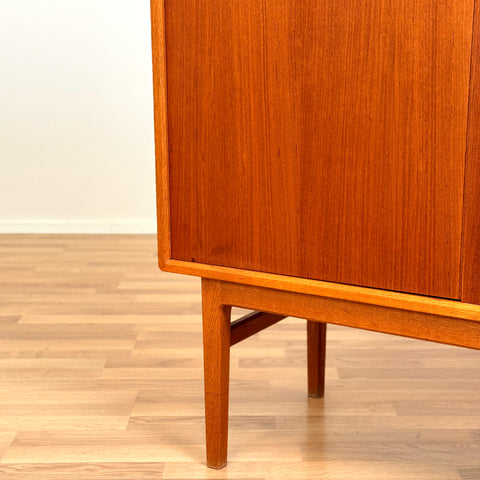 Swedish highboard in teak & oak "Reno" by B.Fridhagen