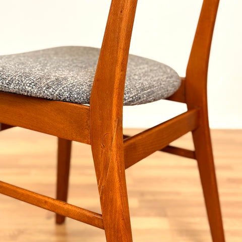Dining chairs in teak & beech model 210 by Farstrup
