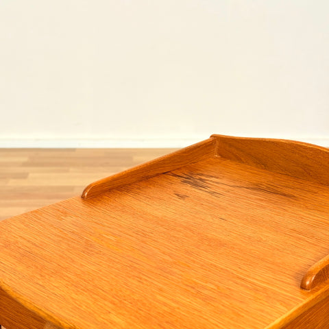 Swedish set of 2 bedside table in oak by AB Erik Andersson & Co., Rottne