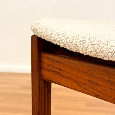 Set of 4 dining chairs in teak by Sorø Stolefabrik, 1950s-60s, Denmark