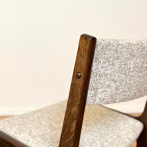 Danish dining chairs in oak by Farstrup