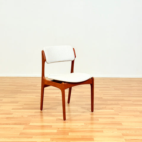 Danish set of 4 dining chairs by Erik Buch for O.D. Møbler