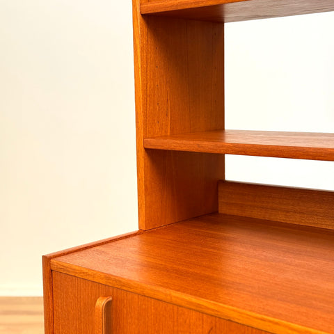 Swedish bookshelf in teak by Bertil Fridhagen for Bodafors