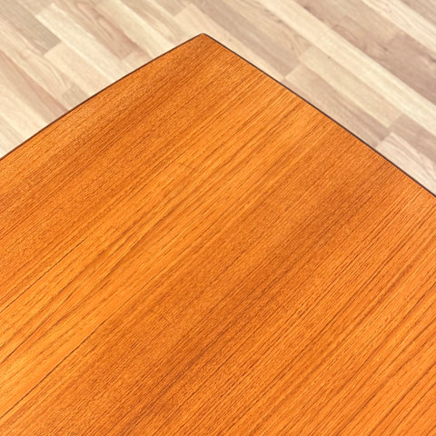 Swedish dining table in teak by Svante Skogh for Abra möbelfabrik AB